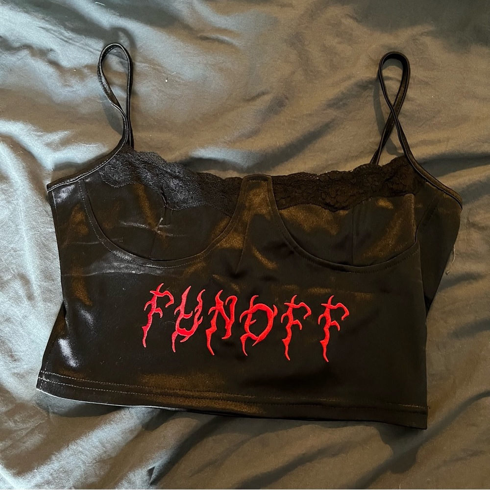 Black Crop Top